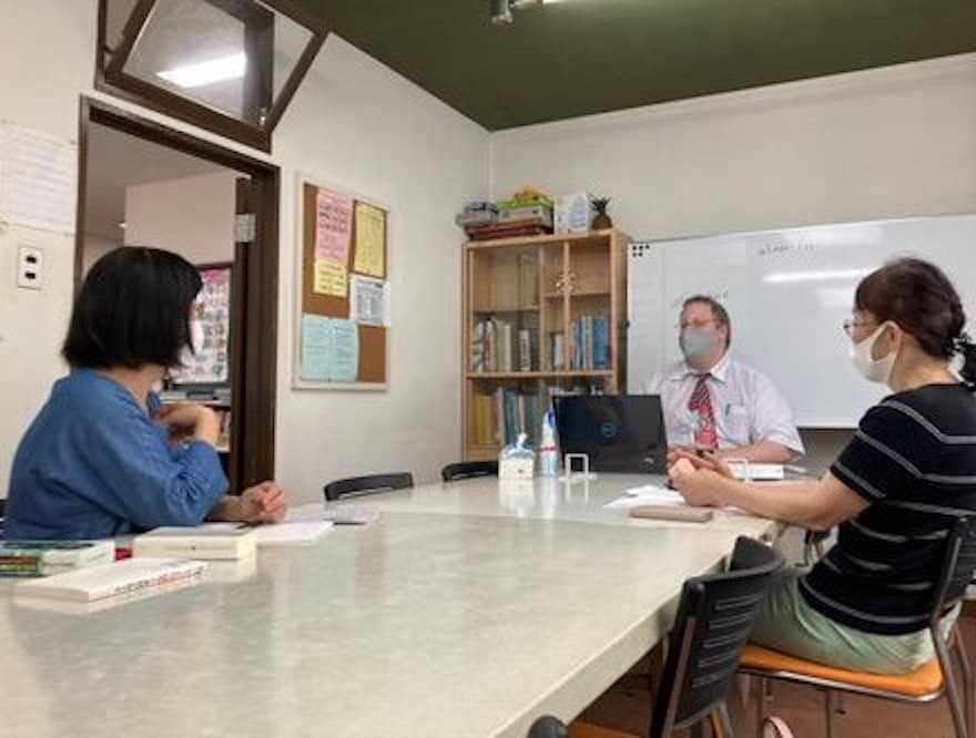 格英語クラスの風景